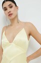 Bardot rochie galben 58316DB.CANARY.YEL