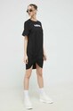 Love Moschino rochie din bumbac W.5.C60.02.M.4405 negru SS23