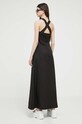 Îmbrăcăminte Love Moschino rochie din amestec de in W.V.J80.80.T.465A negru