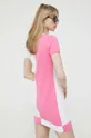 Βαμβακερό φόρεμα Love Moschino  100% Βαμβάκι