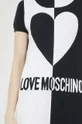 Βαμβακερό φόρεμα Love Moschino Γυναικεία