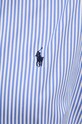 Pamučna haljina Polo Ralph Lauren 211891428 plava