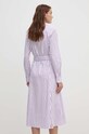 Odjeća Pamučna haljina Polo Ralph Lauren 211891430 ljubičasta