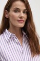 Pamučna haljina Polo Ralph Lauren ljubičasta 211891430