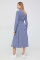Одяг Бавовняна сукня Polo Ralph Lauren 211891430 блакитний