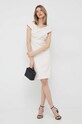 Lauren Ralph Lauren sukienka 253855241 beżowy AW23