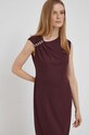 Lauren Ralph Lauren sukienka bordowy 253889324