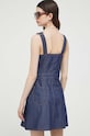 Oblečení Bavlněné šaty Love Moschino W.V.J92.01.T.174A námořnická modř