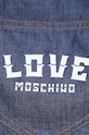 Bavlněné šaty Love Moschino W.V.J92.01.T.174A námořnická modř