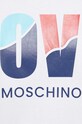 Love Moschino vestito in cotone W.5.929.26.M.3876 bianco
