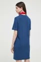 Pamučna haljina Love Moschino  Temeljni materijal: 100% Pamuk Umeci: 95% Pamuk, 5% Elastan