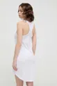 Βαμβακερό φόρεμα Guess λευκό