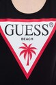 Bavlněné šaty Guess E3GP03.JA914 černá