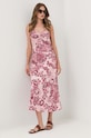 Îmbrăcăminte Guess rochie W3GK85.WD8G2 roz