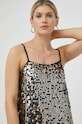 Gestuz rochie argintiu 10906669