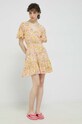 Haljina Billabong EBJWD00120 zlatna SS23