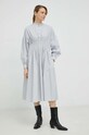 Herskind rochie din bumbac 4654901 alb SS23