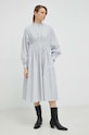 Herskind rochie din bumbac 4654901 alb SS23