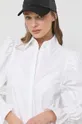 λευκό Βαμβακερό φόρεμα Karl Lagerfeld