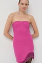 Φόρεμα Patrizia Pepe μωβ 8A1063.A207
