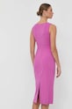 Odzież Patrizia Pepe sukienka 8A1109.A6F5 fioletowy