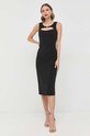 Patrizia Pepe sukienka 8A1109.A6F5 czarny SS23