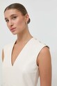 Patrizia Pepe sukienka beżowy 8A1058.E005