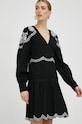 Twinset sukienka czarny 231TP2490