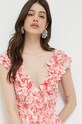 Abercrombie & Fitch sukienka KI159.2781.612 czerwony