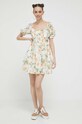Abercrombie & Fitch rochie KI159.2877.702 portocaliu SS23