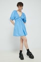 Šaty Abercrombie & Fitch KI159.2895.230 modrá SS23