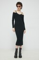 Abercrombie & Fitch rochie KI159.2896.900 negru SS23