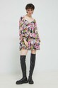 Šaty Abercrombie & Fitch KI159.3011.206 tmavomodrá SS23