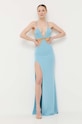 Elisabetta Franchi ruha vállas kék AB43332E2