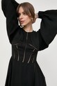Elisabetta Franchi sukienka AB45532E2 czarny