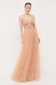 Φόρεμα Elisabetta Franchi μυτερό άκρο ροζ AB46432E2
