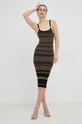 Šaty Elisabetta Franchi AM65M31E2 čierna SS23