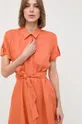 πορτοκαλί Λινό φόρεμα Marella