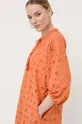 pomarańczowy Marella sukienka bawełniana