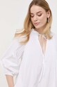 Φόρεμα Red Valentino λευκό 2R0VAHA01FP
