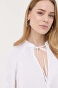 Φόρεμα Red Valentino 2R0VAHA01FP λευκό