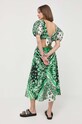 Oblečení Bavlněné šaty Red Valentino 2R0VAHK06SM zelená
