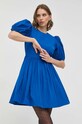 Red Valentino rochie 2R3VAGQ51FP albastru SS23