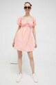 Hollister Co. rochie KI359.3133.676 portocaliu SS23