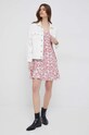 Pepe Jeans rochie Pavana PL953298.0AA rosu SS23