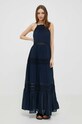 Obleka Pepe Jeans Pipra PL953276.594 mornarsko modra SS23