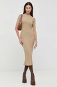 Trussardi sukienka casual beżowy 56D00707.0F000795