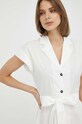 Памучна рокля Trussardi бял 56D00719.1T006183
