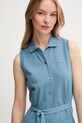 Šaty Lacoste EF1107 modrá SS25