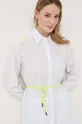 λευκό Βαμβακερό φόρεμα Twinset x MyFo